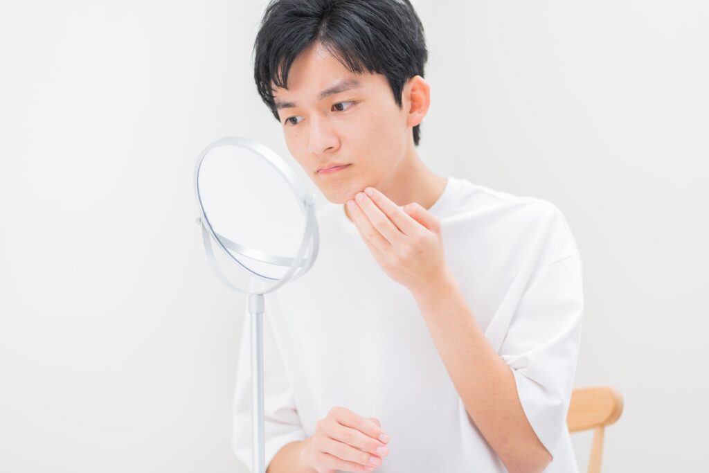 顎の下のつぼ
