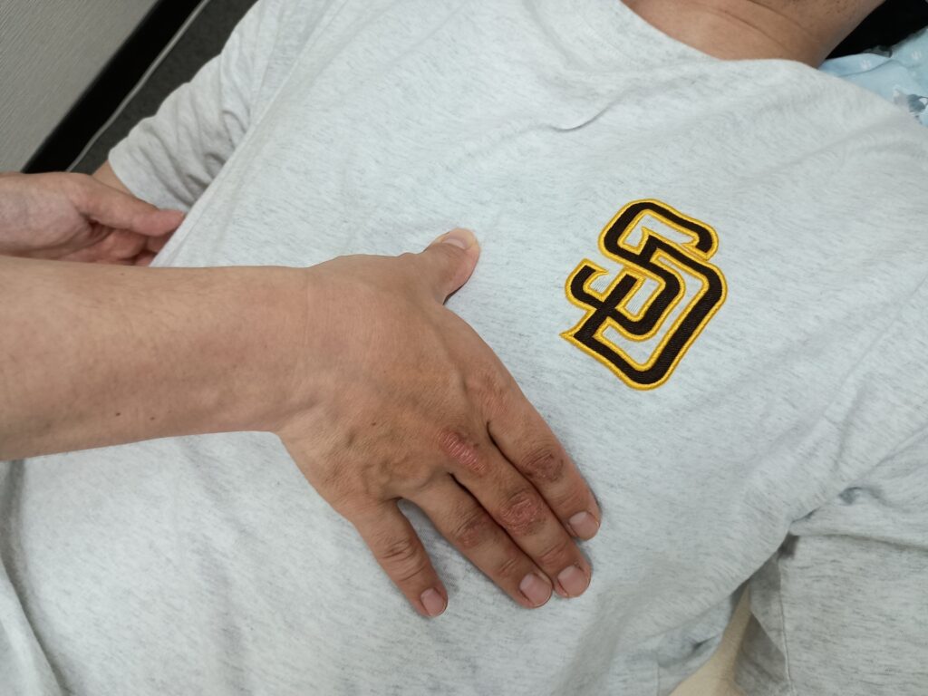 淵腋のツボ