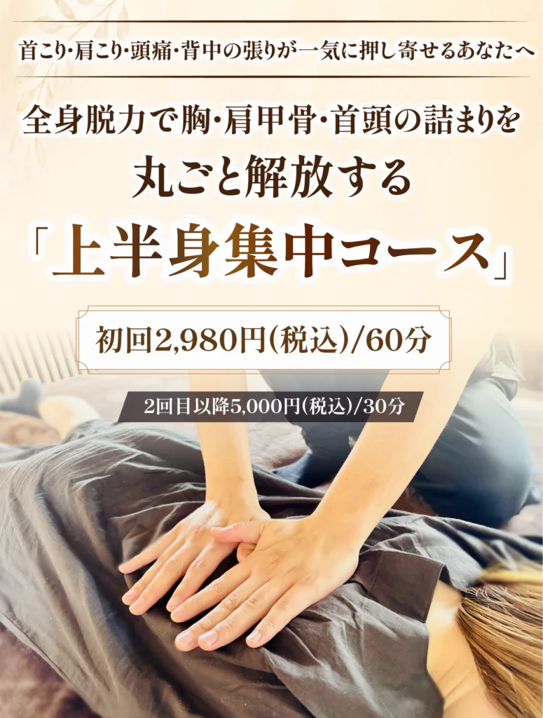 上半身集中コース
